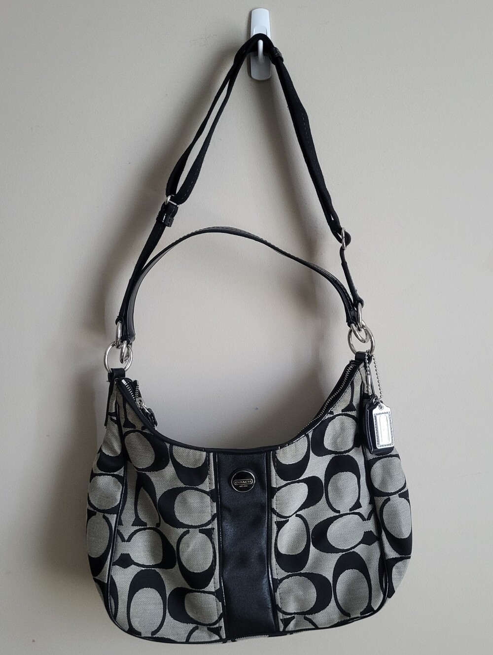 COACH Vintage Y2K Coach Signature Big C Monogram Shoulder Crossbody Bag